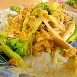 ブロッコリー野菜炒め